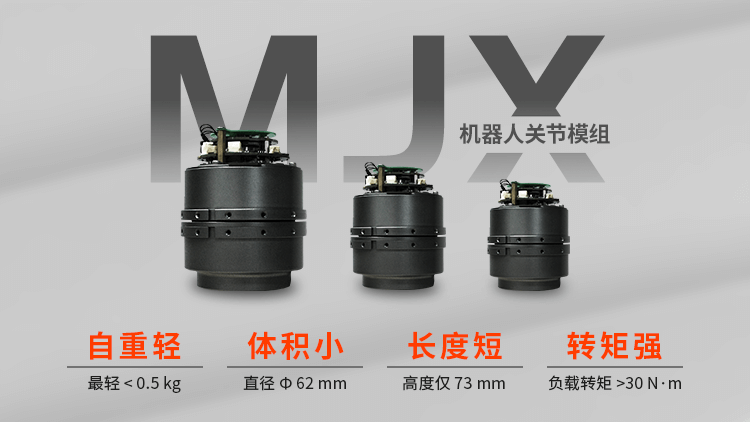 BSport体育官网智能机器人MJX系列关节模组